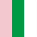 Light Pink / Kelly / White